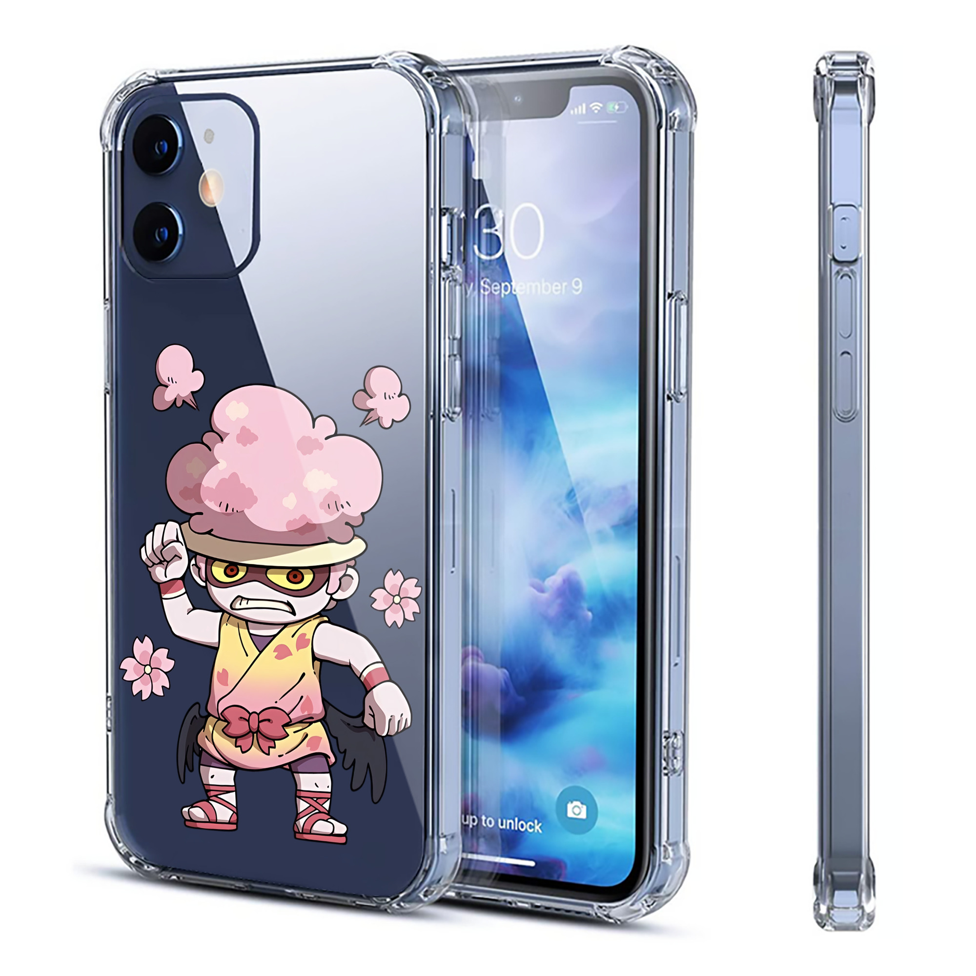 （画像用） 妖怪ウォッチ Yo-kai Watch 【iPhone 12シリーズ対応】透明スマホケース（クリアソフトケース）